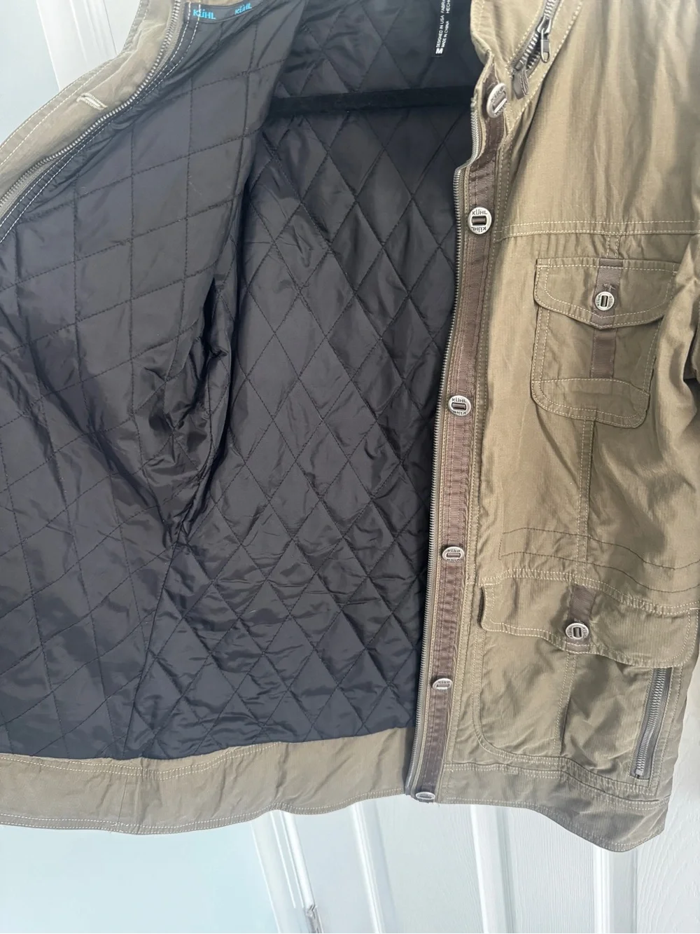 Kuhl Olive Green Utility Jacket